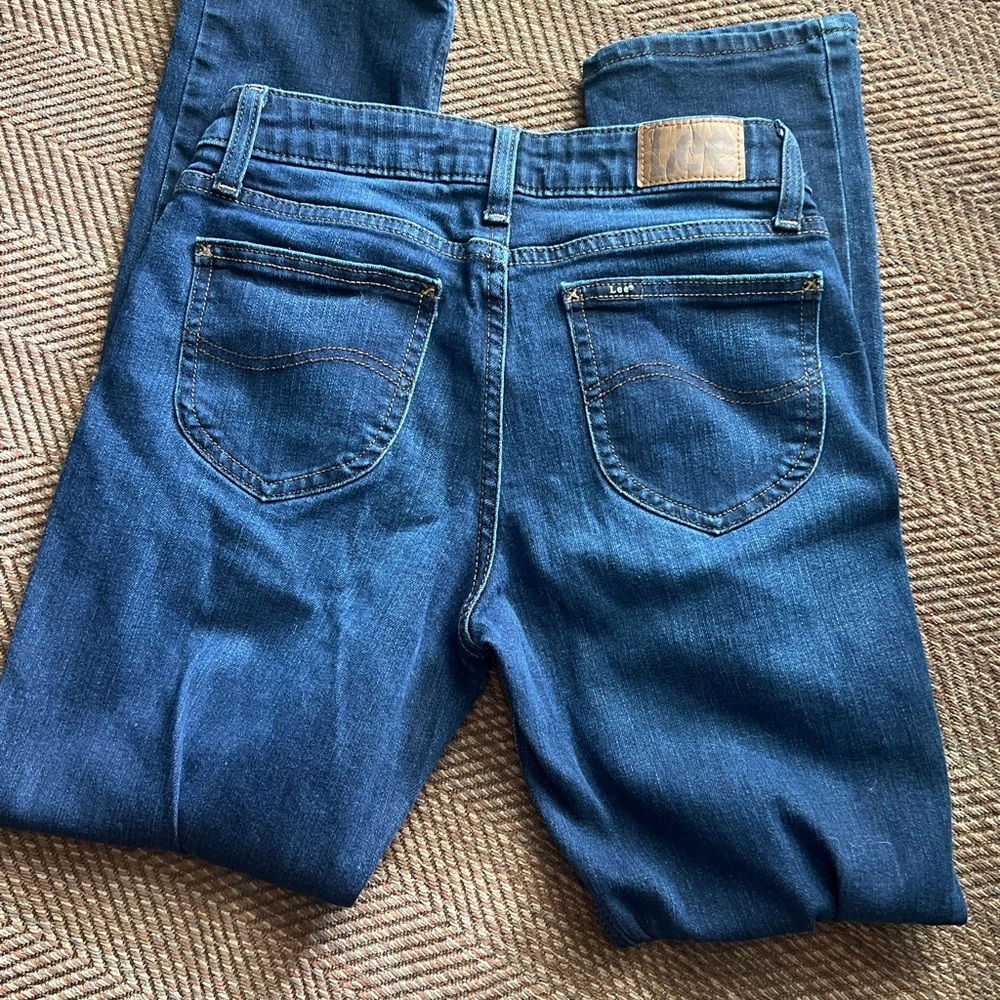 Lee jeans, blue jeans, size 4